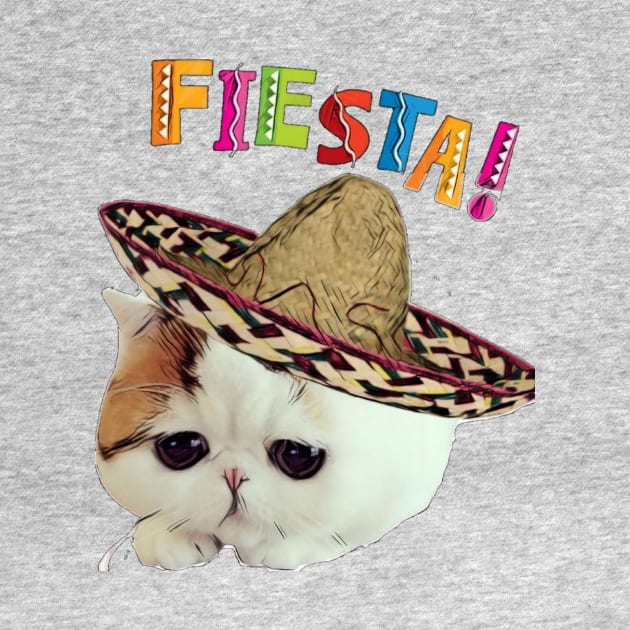 Cinco de Mayo meow-o Fiesta kitty by Walters Mom